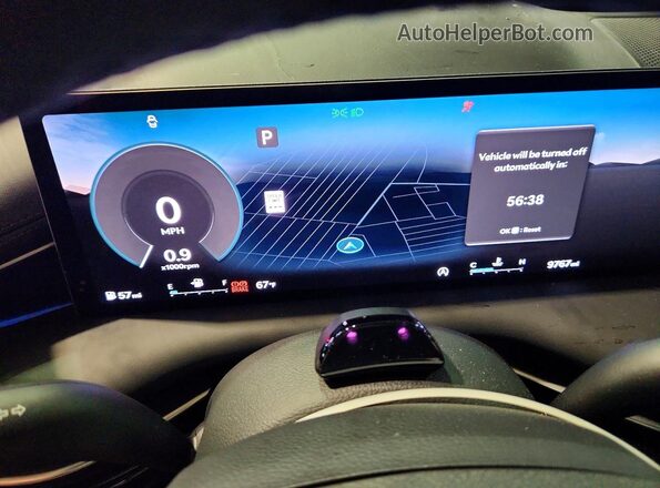 KMTGA4SC7TU306153 2026 GENESIS G80 Gray Սարքավորումների վահանակի տեսք