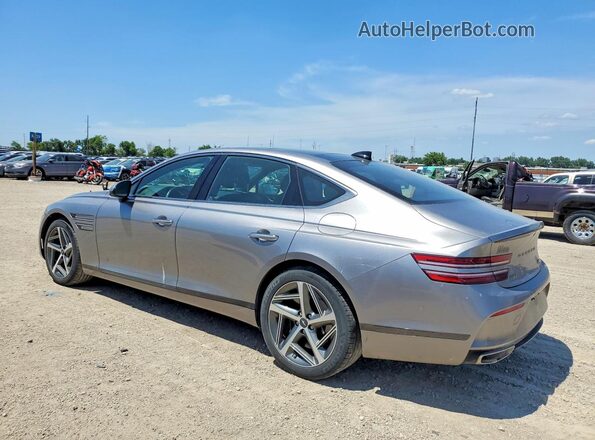 KMTGA4SCDRU228028 2024 GENESIS G80 Silver Հետևի ձախ
