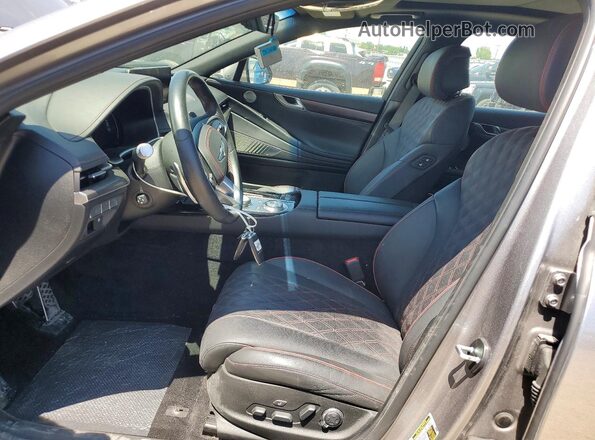 KMTGA4SCDRU228028 2024 GENESIS G80 Silver Սալոնի դիմացի տեսք