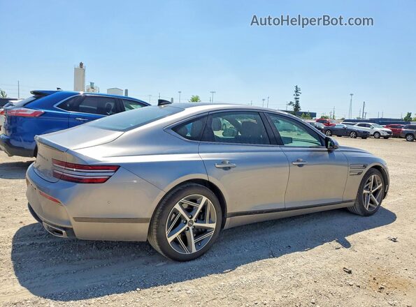 KMTGA4SCDRU228028 2024 GENESIS G80 Silver Հետևի աջ