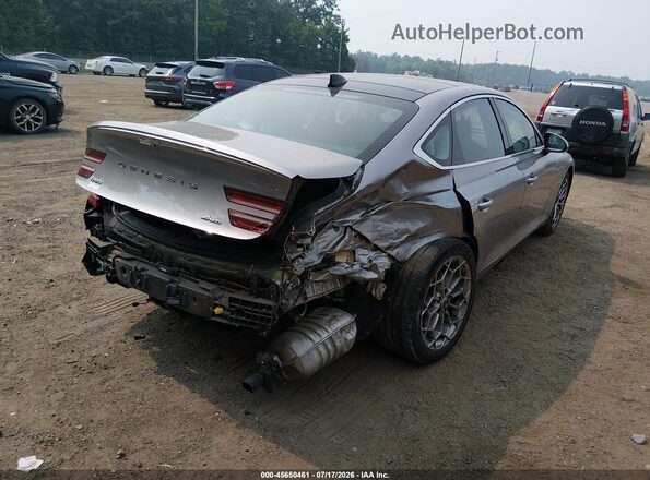 KMTGB4SC5RU219891 2024 GENESIS G80 Gray Rear right