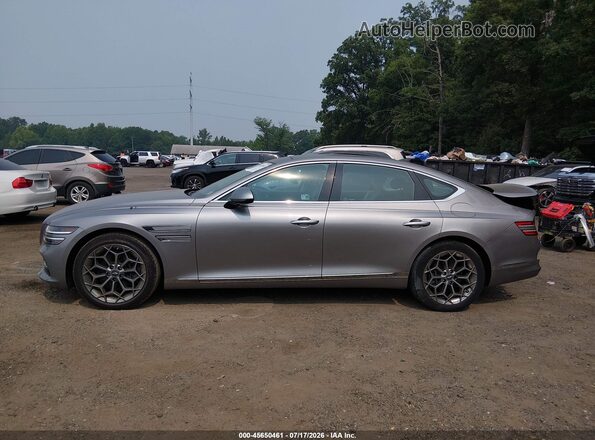 KMTGB4SC5RU219891 2024 GENESIS G80 Gray 360 interior view