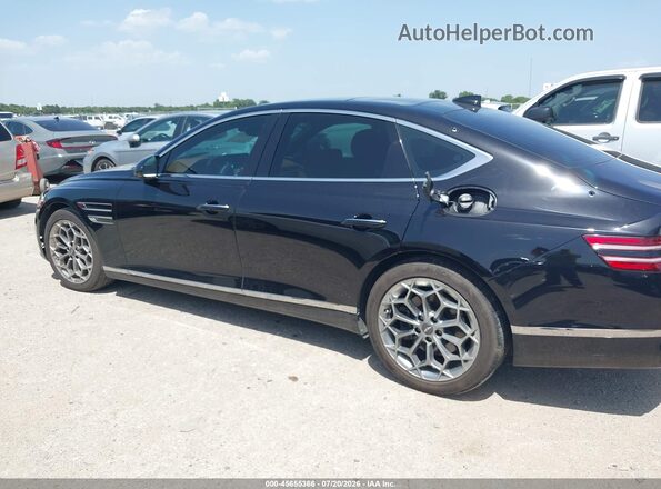 KMTGB4SC9MU043873 2021 GENESIS G80 Black Widok wnętrza 360 stopni