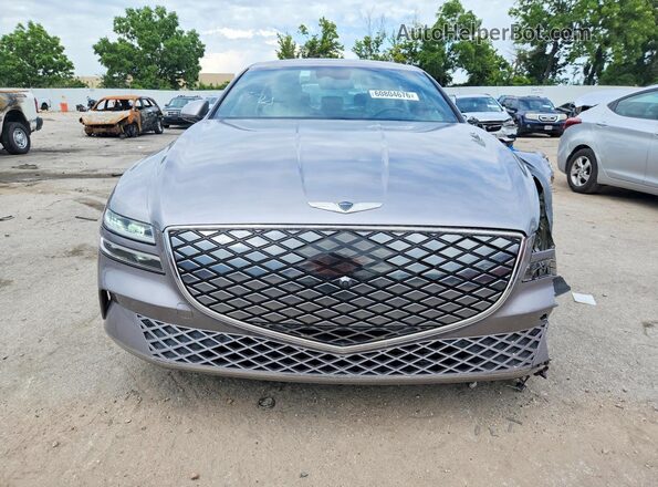 KMTGE4S17PU007402 2023 GENESIS G80 Gray Widok z przodu