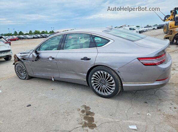 KMTGE4S17PU007402 2023 GENESIS G80 Gray Tył lewy