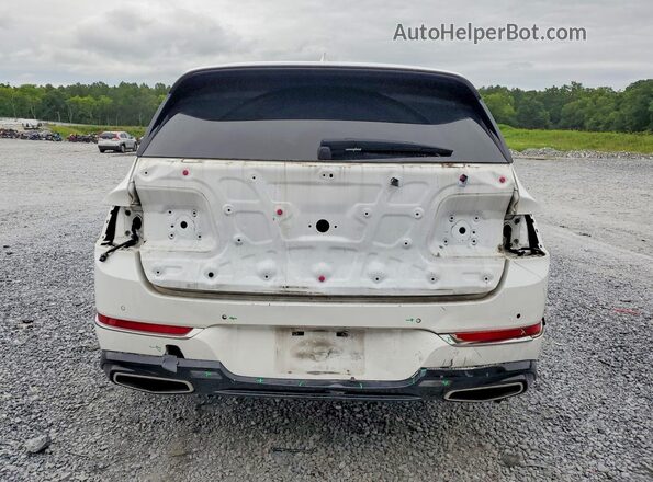 KMUHB4SB2MU037761 2021 GENESIS GV80 White Rear view