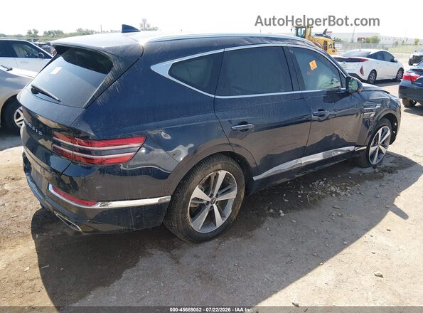 KMUHB4SB7NU092790 2022 GENESIS GV80 Black უკანა მარჯვენა