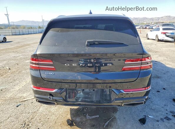 KMUHB4SB8MU073423 2021 GENESIS GV80 Black უკანა ხედი