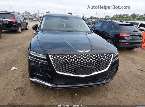 KMUHBDSB2RU180619 2024 GENESIS GV80 Black Դիմացի տեսք
