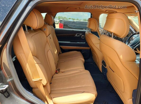 KMUHBDSB5RU168951 2024 GENESIS GV80 Gray უკანა სავარძლების ხედი