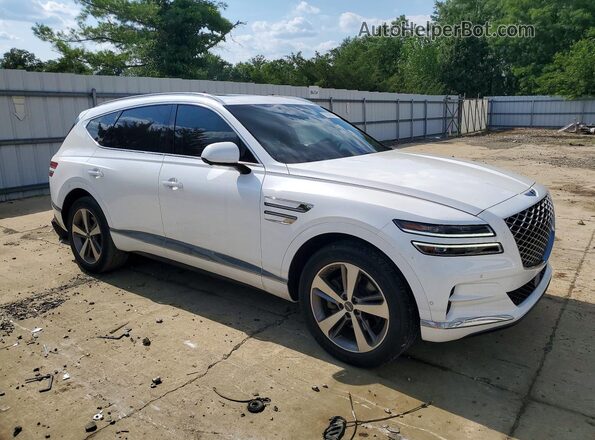 KMUHBDSB7MU037366 2021 GENESIS GV80 White Передня права чверть