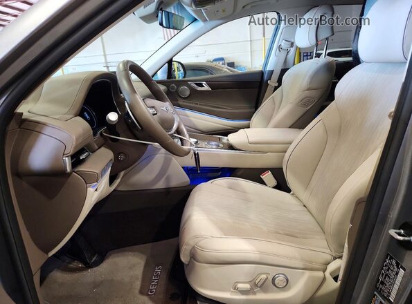 KMUHBDSB7RU182026 2024 GENESIS GV80 Silver Widok wnętrza z przodu