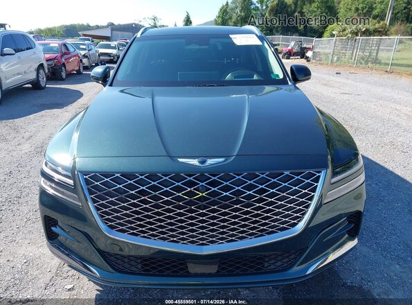 KMUHBDSB8NU100637 2022 GENESIS GV80 Green Вид щитка приладів