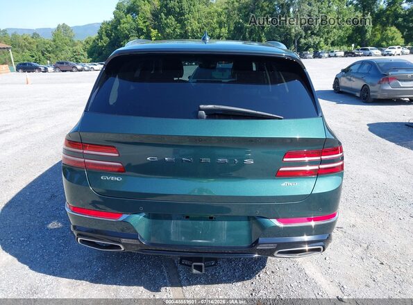 KMUHBDSB8NU100637 2022 GENESIS GV80 Green 