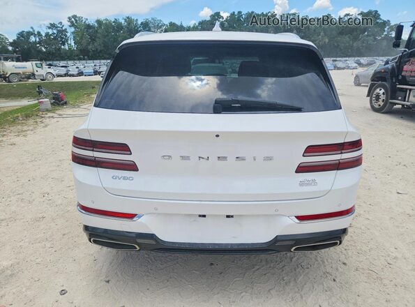 KMUHBDSB9PU121774 2023 GENESIS GV80 White Вид ззаду