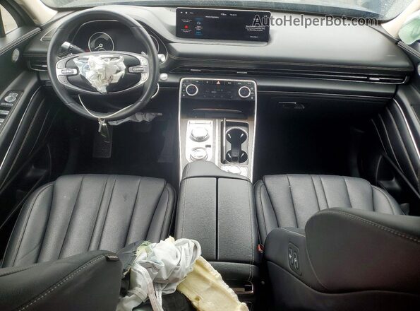 KMUHBDSBXRU178035 2024 GENESIS GV80 Blue Widok deski rozdzielczej