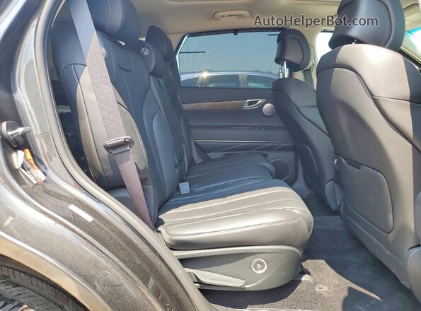 KMUHBESB3SU286797 2025 GENESIS GV80 Charcoal უკანა სალონის ხედი