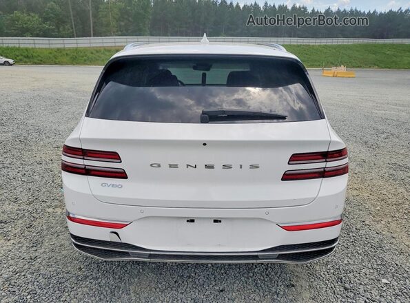 KMUHC4SB9TU300369 2026 GENESIS GV80 White უკანა ხედი