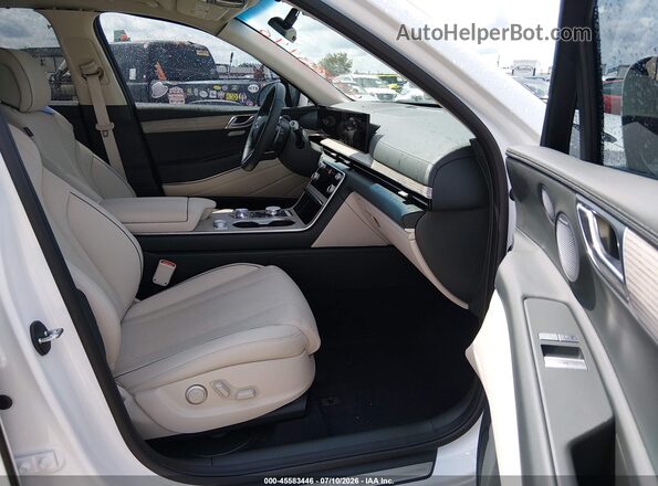 KMUHCESB8SU280068 2025 GENESIS GV80 White Սալոնի դիմացի տեսք