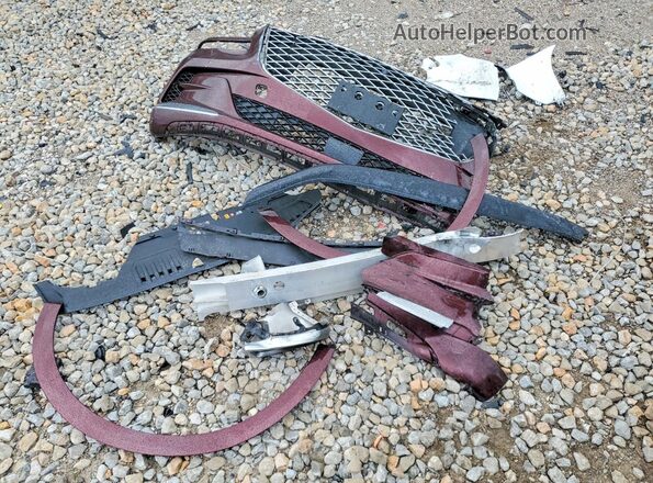 KMUHCESC1MU053056 2021 GENESIS GV80 Burgundy Vista del compartimento del motor