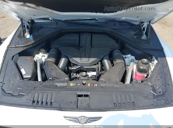 KMUHCESC1TU307282 2026 GENESIS GV80 White უკანა ხედი