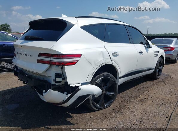 KMUHCESC1TU307282 2026 GENESIS GV80 White უკანა მარჯვენა