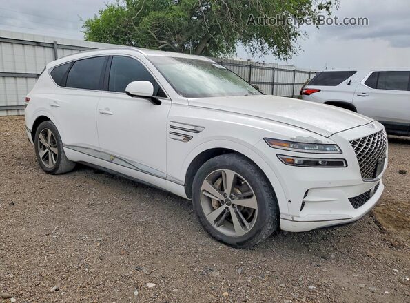 KMUHCESC2MU048965 2021 GENESIS GV80 White Front right
