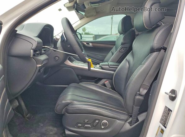 KMUHCESC2MU048965 2021 GENESIS GV80 White Front interior view
