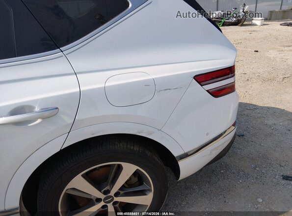 KMUHCESC4MU038602 2021 GENESIS GV80 White წინა ხედი