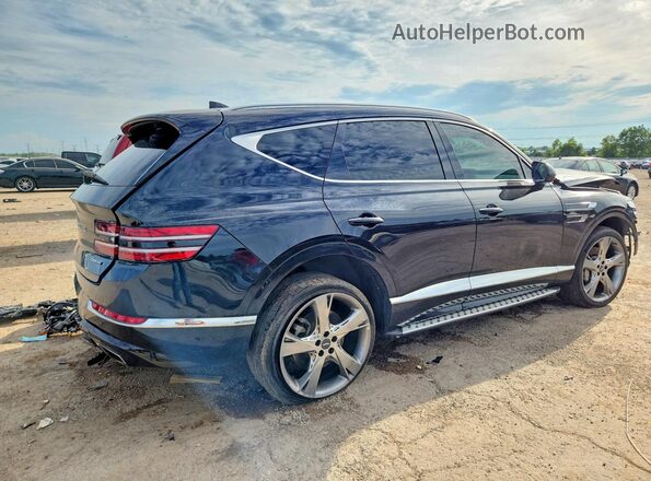 KMUHCESC4MU056100 2021 GENESIS GV80 Black Задня права чверть