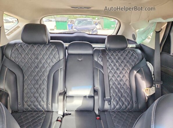 KMUHCESC4MU056100 2021 GENESIS GV80 Black Вид задніх сидінь