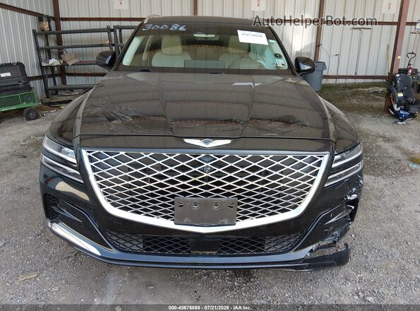 KMUHCESC5NU082464 2022 GENESIS GV80 Black Вид щитка приладів