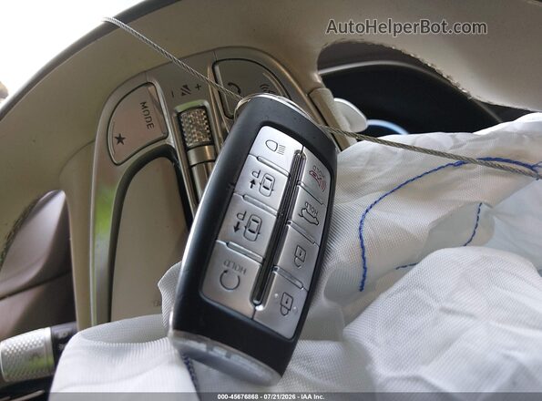 KMUHCESC5NU082464 2022 GENESIS GV80 Black Вид панелі приладів