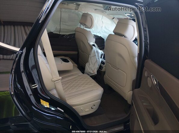 KMUHCESC5NU082464 2022 GENESIS GV80 Black Вид наклейки з VIN-кодом