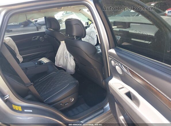 KMUHCESC5PU119502 2023 GENESIS GV80 Серый Вид наклейки с VIN-кодом