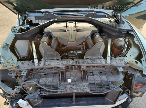 KMUHCESC7MU053806 2021 GENESIS GV80 Green Vista del compartimento del motor