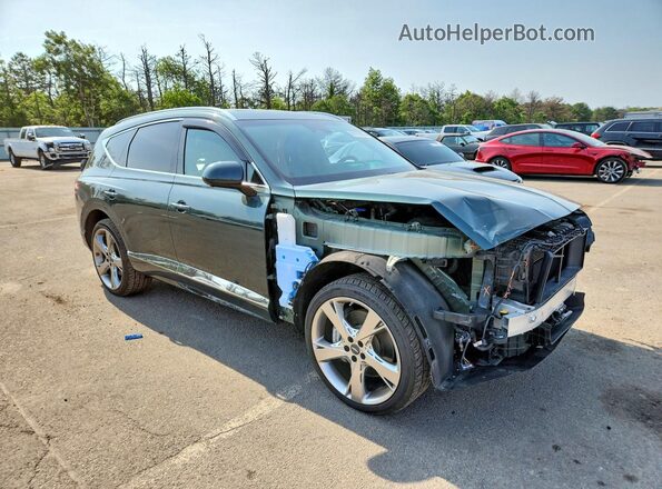 KMUHCESC7MU053806 2021 GENESIS GV80 Green Delantero derecho
