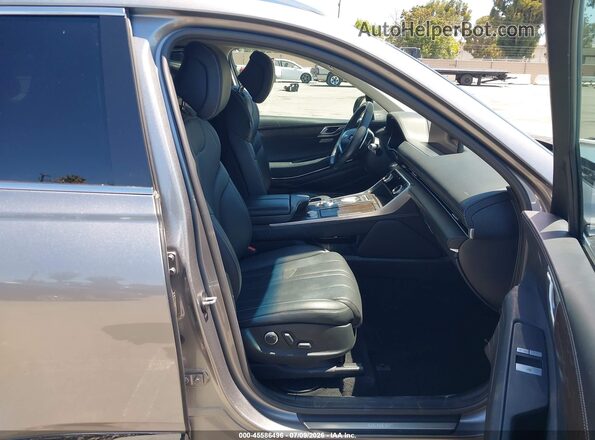 KMUHCESC8MU050395 2021 GENESIS GV80 Silver Vista interior delantera