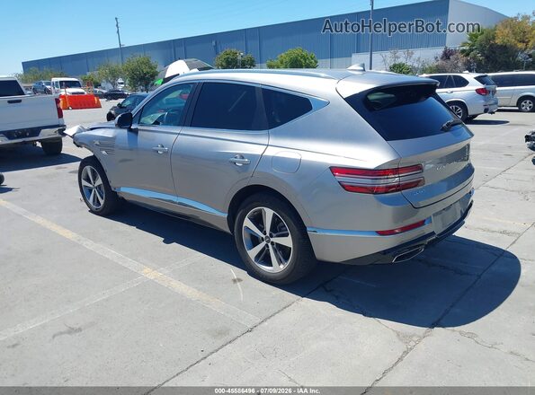 KMUHCESC8MU050395 2021 GENESIS GV80 Silver Trasero izquierdo