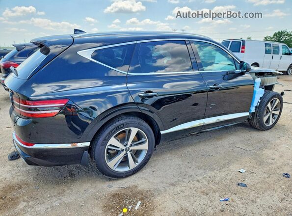 KMUHCESC9NU076490 2022 GENESIS GV80 Black უკანა მარჯვენა