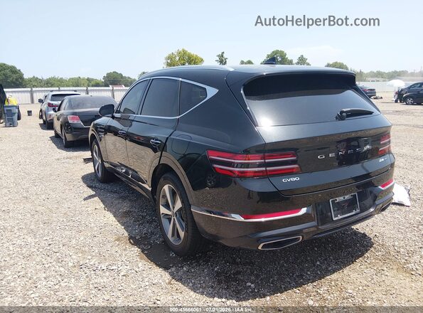 KMUHCESC9RU175607 2024 GENESIS GV80 Black Rear left