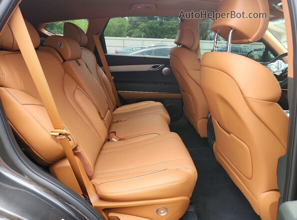 KMUHDESC2SU279231 2025 GENESIS GV80 Black Vista interior trasera
