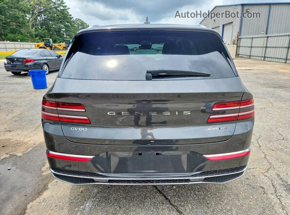 KMUHDESC2SU279231 2025 GENESIS GV80 Black Vista trasera