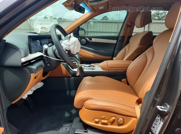 KMUHDESC2SU279231 2025 GENESIS GV80 Black Vista interior delantera