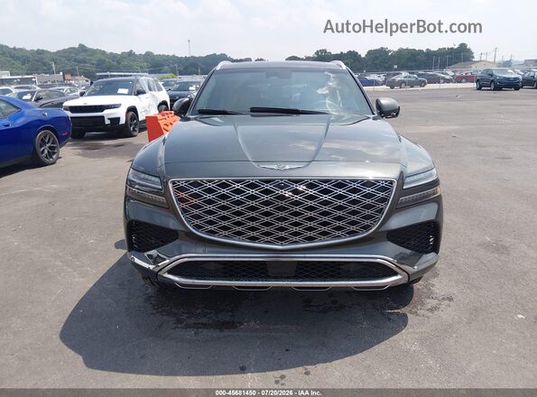 KMUHEESC2TU303476 2026 GENESIS GV80 Gray Rear interior view