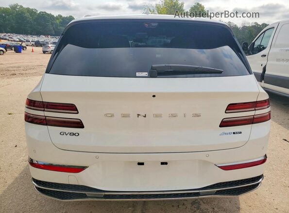 KMUHEESC4TU314768 2026 GENESIS GV80 White Widok z tyłu