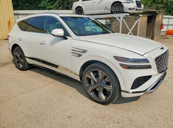 KMUHEESC4TU314768 2026 GENESIS GV80 White Przód prawy