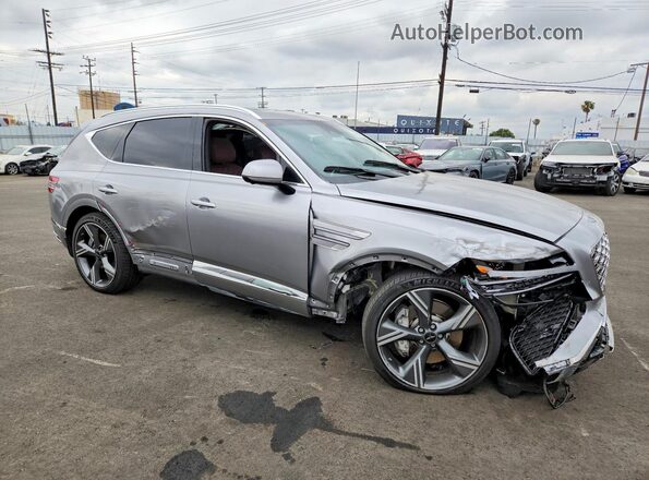 KMUHEESC5SU234751 2025 GENESIS GV80 Silver Front right