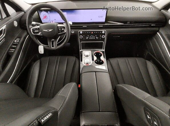 KMUHFESB2TU301733 2026 GENESIS GV80 Белый Вид панели приборов