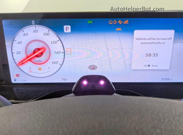 KMUHFESB2TU301733 2026 GENESIS GV80 Белый Вид щитка приборов